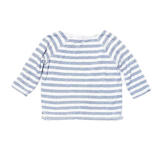 Gap Striped 3/4 Sleeve Sweatshirt - Picture 3 of 3